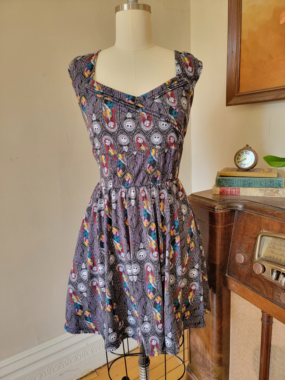 Disney Nightmare Before Christmas Jack Sally Dress Corset Medium